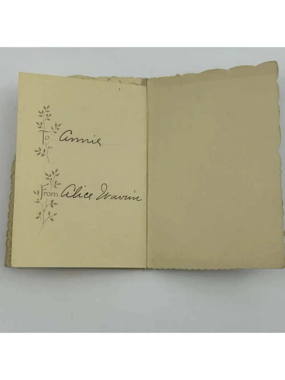 Antique Die-Cut Embossed Greeting Card Booklet Pansies 1900-1915 Gilt Poem F2